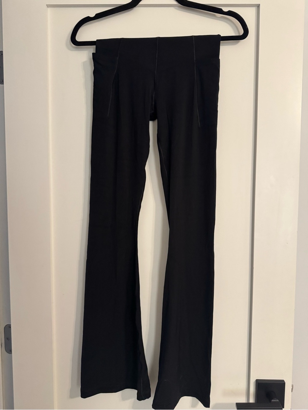 aerie Black Flare Leggings